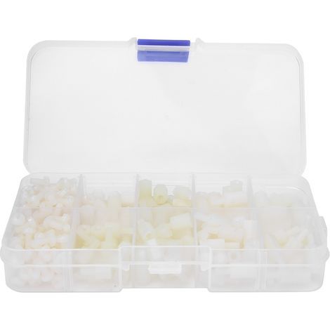 300 Nylon Standoff Screws F M M3 for Multi-Purpose Use (White) (1/5)