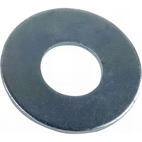 Rondelle plate large M16 mm L Zinguée - Boite de 100 pcs - Fixtout 43001602B