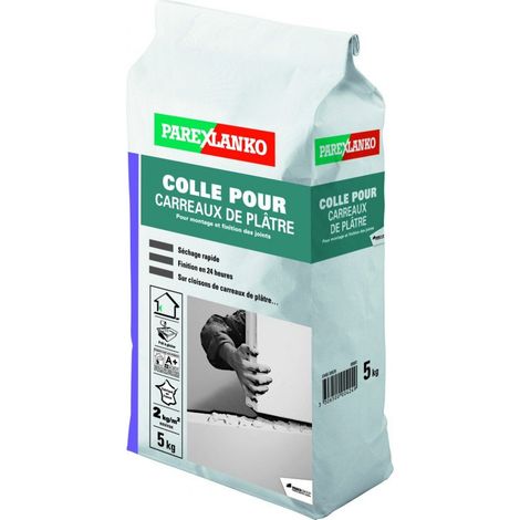 Colle pour carreaux de plâtre PAREXLANKO - 5kg - 02808