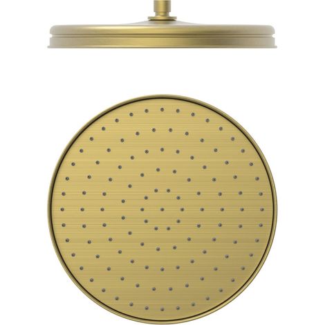 Douche de tête anticalcaire diam.310mm Laiton Vieilli Mat - TRES 29933703LM (1/2)