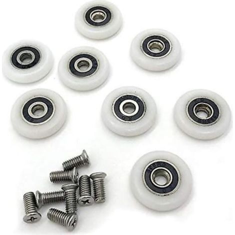 8 shower door rollers, 23 mm rollers (1/3)