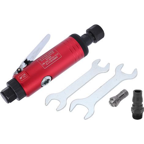 Meuleuse à Air pneumatique droite, 25 000 tr/min, 90 psi, avec pince de 3mm et 6mm, pour le polissage de Style japonais (1/5)