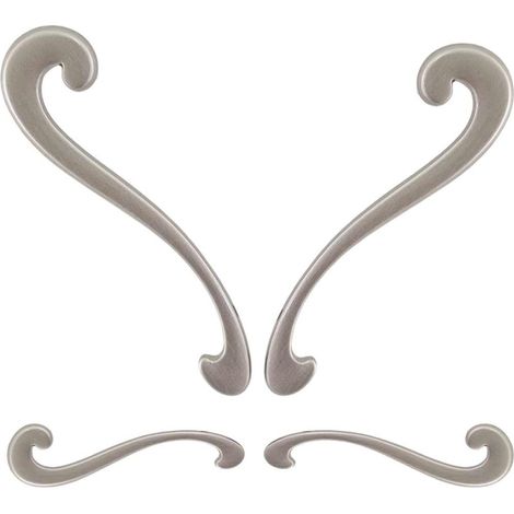 Maniglia per mobili linea decor serie 53 Dx Sx Giusti - 128 Sinistro