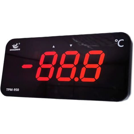 Präziser LED-Temperaturanzeiger, industrieller Thermometer für Schwimmbäder, Badezimmer und Aquakultur deng