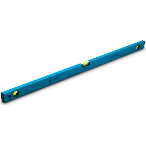 Bituxx Wasserwaage magnetisch Magnetwasserwaage Wasserwage Richtwaage Messwaage Bauwaage 3 Libellen Aluminium 100cm (1/5)