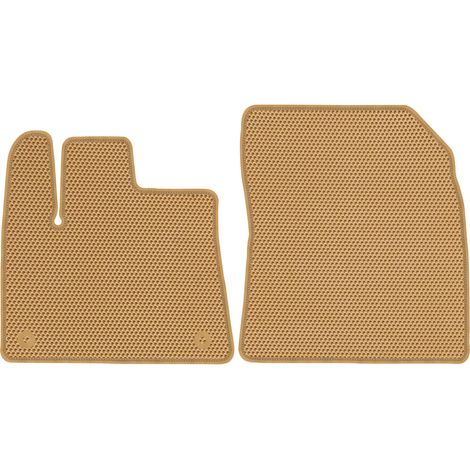 Berlingo III 2-Sitzer ab 2018, spezielle Fußmatten – EVA HONEYCOMB BEIGE (1/5)