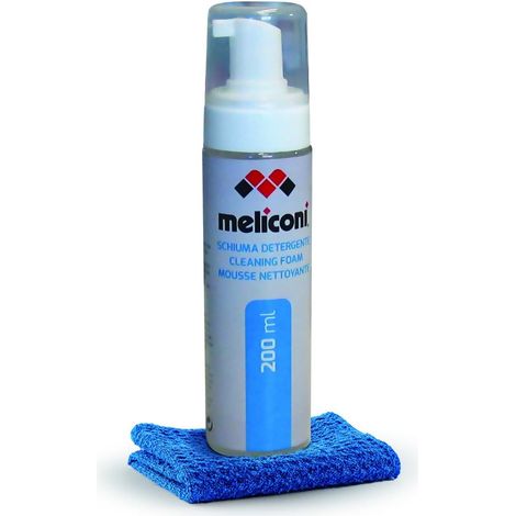 Meliconi C200 FOAM LCD/TFT/Plasma Pulvérisateur et chiffon sec de nettoyage d'équipement électronique 200ml (1/3)