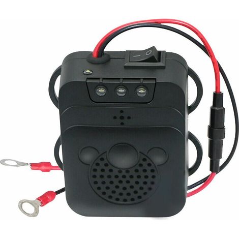 Repelente de ratones ultrasónico para montaje en vehículo Trampa para ratones con protección de circuito para automóvil Repelente de ratones con arranque y parada automáticos Repelente de ratones (1/5)