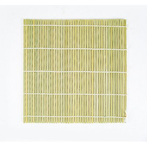 Rouleau à sushi en bambou 24x24cm, tapis de roulage, rideau en bambou, outil de fabrication de sushi (1/5)