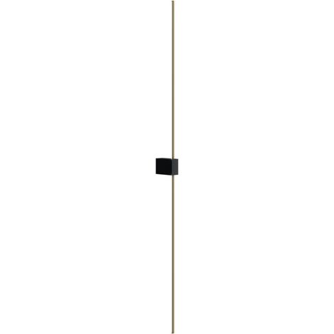 Maytoni Pars applique tecnica LED 12W 3000K nero oro (1/4)