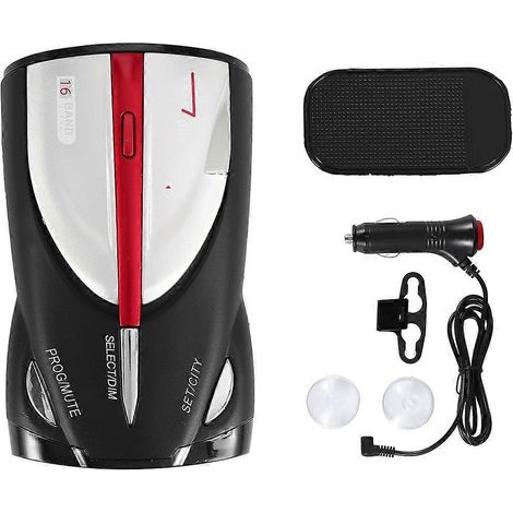 Cobra XrsM3O0IAs Radarwarner (abgebildet): 16 Bänder, 360°, GPS, Sprachwarnung, Fahrzeuggeschwindigkeit (1/5)