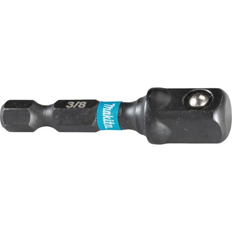Makita – Adaptateur magnétique 3/8' – B66868 – Acier S2 traité – Longueur 50 mm – Pour clés à chocs et tournevis à frapper - Y104413