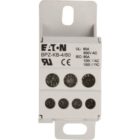 Blocco di distribuzione unipolare 80A BPZ-KB-4/80 289969