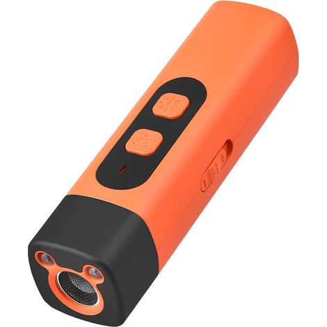 Répulsif À Ultrasons Pour Chien - 25 kHz À 40 kHz - Portée 15 M - Rechargeable USB-C - Lampe LED Intégrée - 1 Pièce (1/5)