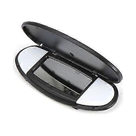 Pare-soleil de voiture pour BMW Mini Cooper S One JCW R55 R56 R57 R59 R60 (2007-2014) - Miroir de maquillage, cache-lampe et capuchon de lampe inclus Noir avec capuchon de lampe (1/5)