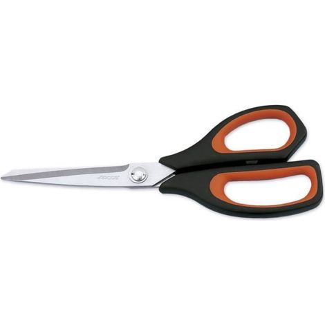 Ciseaux De Cuisine - Lame Acier Inoxydable - Manche Plastique - 23.5 Cm - Lavage Manuel