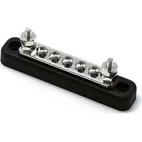 Barre omnibus de distribution électrique à 5 voies - Boîtier simple 5 bits pour voiture/camping-car/bateau - (1/5)