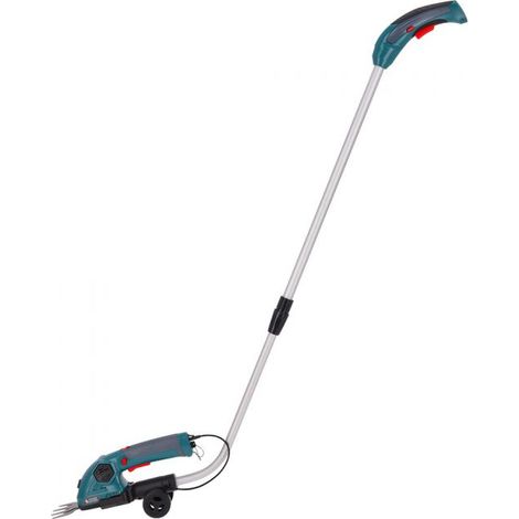 Taille-haie et cisaille à gazon 2 en 1 sans fil avec manche télescopique Könner & Söhnen KS SHT-8V + Extension Pole