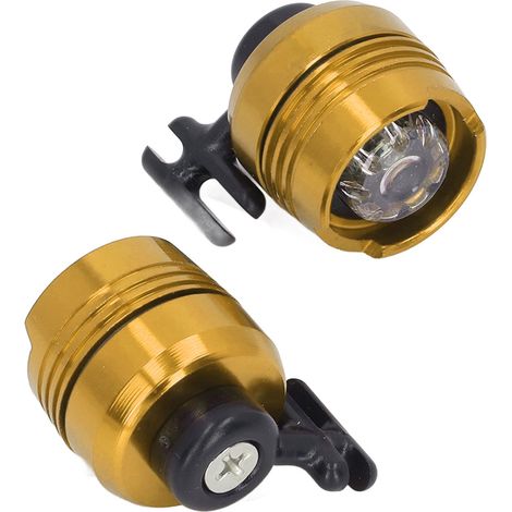 Lot de 2 sabots décoratifs avec lampe frontale intégrée, en alliage d'aluminium ABS étanche IPX5, pour Thanksgiving (1/5)