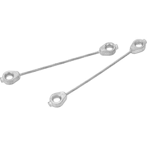 Paire de câbles de frein de levage de plateau de coupe 946 0970, de remplacement pour Cub Cadet RZT17 RZT22 RZT42 RZT50 (1/5)