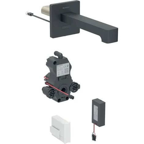 Robinetterie de lavabo Geberit Brenta, saillie 220mm, avec (1/2)