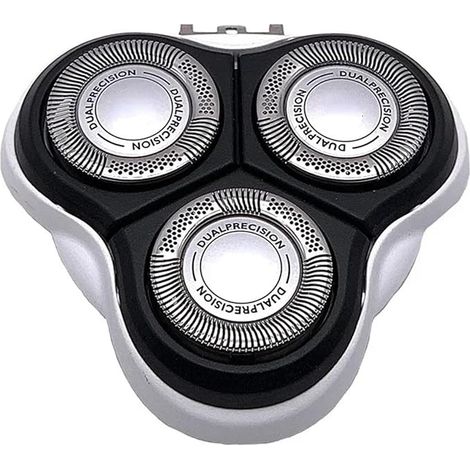Cabezal de afeitadora eléctrica compatible con Philips HQ7310, HQ7320 y HQ7325. (1/5)