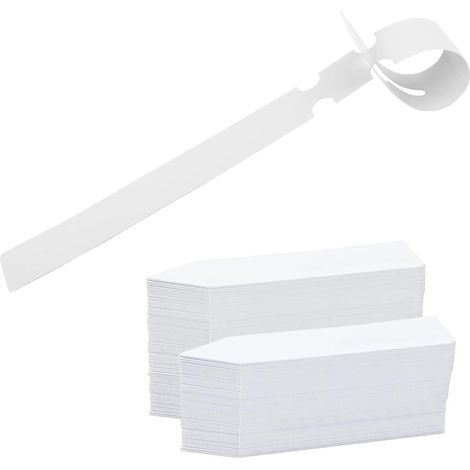 200 Pack Plant Labels Plastic Garden Labels Plant Markers Weatherproof 2 Styles (1/5)