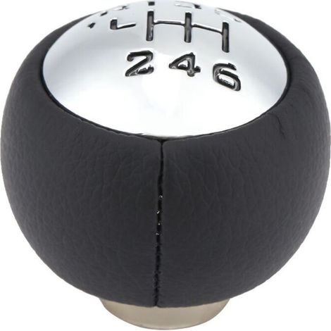 Pommeau Levier Vitesse, Pommeau de Vitesse 6 Vitesses, Boule de Vitesse, Tête de Levier de Vitesse Manuelle de Remplacement pour 307 308 3008 407 5008 807 C3 C4 C8 (1/5)