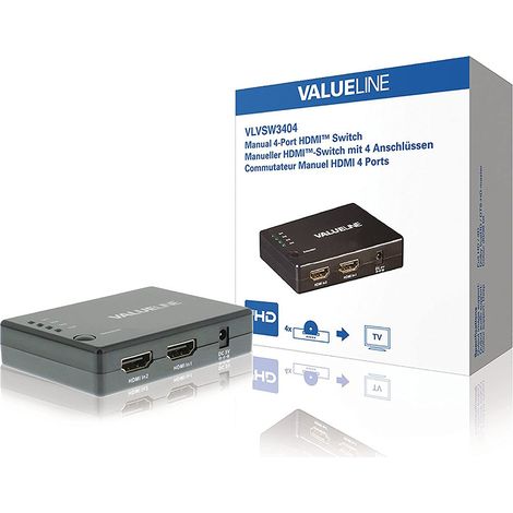 Switch hdmi 4 porte ingressi full hd alta risoluzione 3d 1920x1080 (1/2)