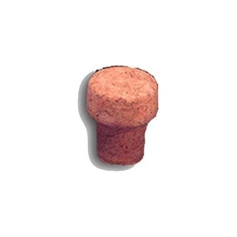 Vigor-Blinky Tappi Sughero Paraffinati Microgranulato 100 Pezzi 26x42mm
