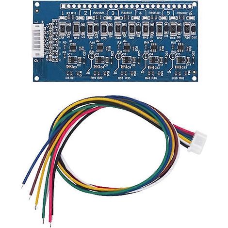 Carte de protection d'équilibrage pour condensateurs 16 V 6S Farad, circuit d'égalisation, carte de protection pour batterie au titanate de lithium (1/5)