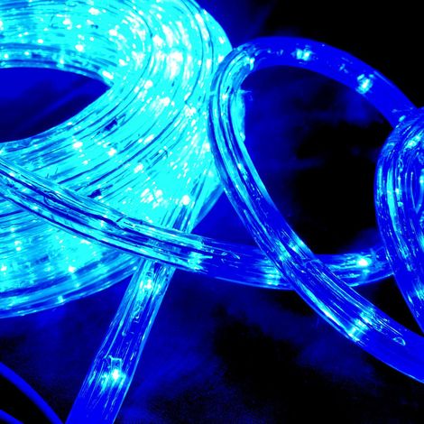 Guirlande lumineuse 12V bleue 10m (1/5)