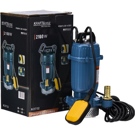 Bomba de agua limpia sucia KD752 para fosas sépticas de aguas residuales (1/5)