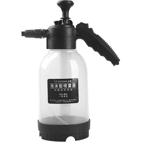 Bouteille de pulvérisation de mousse pour lavage de voiture, distributeur de mousse réglable. (1/5)