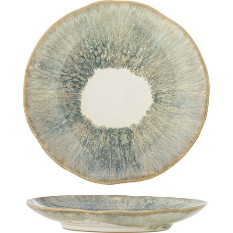 Bloomingville - Imogen Plate - Multi - Stoneware