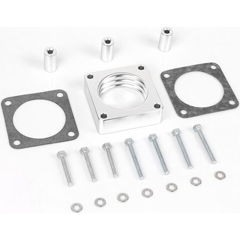 Automotive 4-bolt throttle body gasket intake manifold extension connector suitable for Jeep Wrangler 87-06