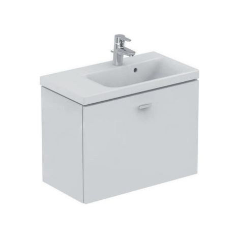 Façade intérieure coulissante CONNECT SPACE 690mm décor lisse gris moyen pour meuble sous-vasque IDEAL STANDARD (1/4)