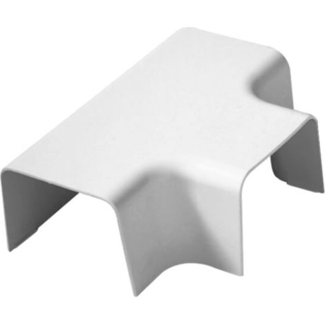 Derivazione a t canalina condizionamento 110x75 avorio gia t split 1101-1314-01