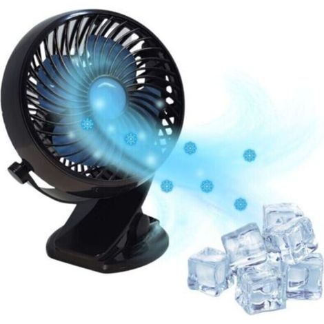 Starlyf Fast Fan Akku-Ventilator, 360° drehbarer Kopf, einstellbare Leistung + USB-Ladegerät im Lieferumfang enthalten (1/5)