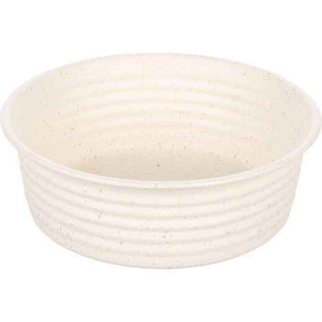 Gamelle pour nourriture ou l'eau blanche ø 16.7cm,  940 ml pour chat et petit chien - Flamingo (1/4)
