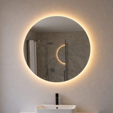 Specchio Rotondo 60Cm Retroilluminato Led Touch (1/3)
