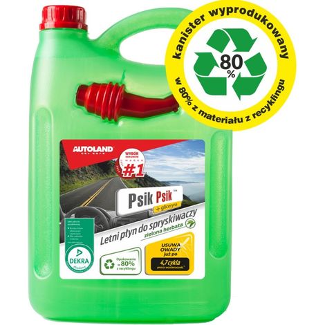 Líquido limpiaparabrisas de verano Autoland 4L en aerosol, aroma té verde (4)