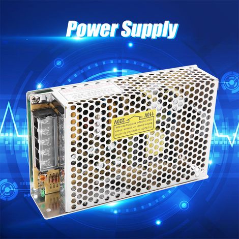 Alimentation à découpage S-50-24 24 V 50,4 W CC pour la surveillance de sécurité, 2,1 A (1/5)