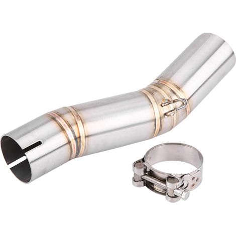 51mm d'échappement tuyau intermédiaire moto système d'échappement complet évent tuyau intermédiaire lien connecter pour GSX-R600/GSX-R750(K7) motorcycle mid pipe tube échappement cb500f+tube (1/5)
