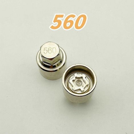 Clé antivol pour écrous de roue universelle 542-560 NaS, outil de dépose sécurité anti-vol pour véhicules, démonteur de verrou de roue compatible systèmes de protection. (1/5)