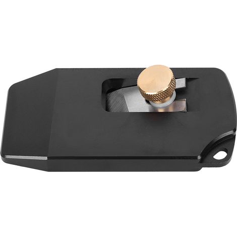 Bordureuse manuelle en alliage d'aluminium avec écrou en laiton et lame HSS, outil de menuiserie pour finition des chants (1/5)