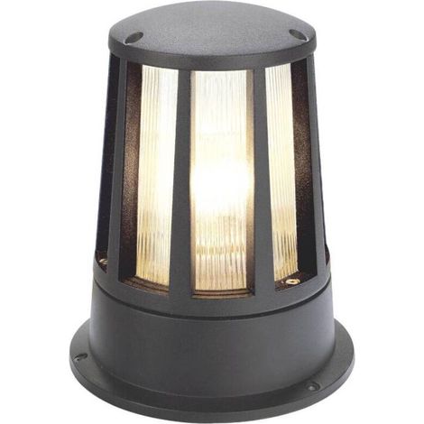 Lampadaire d'extérieur 230435 LED E27 100W – Aluminium anthracite – IP54 – Pour terrasse, jardin ou allée