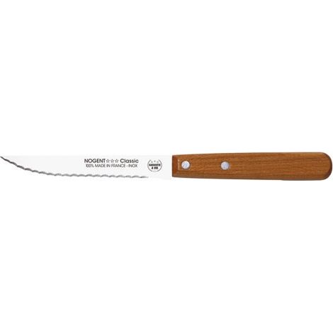 20 Coltelli da bistecca 11 cm Ciliegio dei boschi - Classic Bois - Nogent