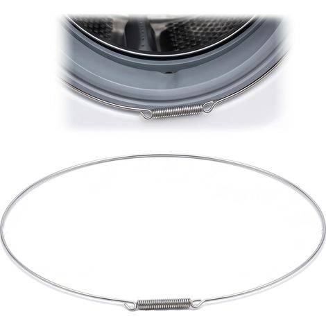 Cerclage Joint de Hublot pour Machine à Laver, Cercle Acier Inox 304 Collier de Fixation pour Joint Porte Lave-Linge Diamètre 35cm, Compatible avec Séries DC91-12078D et DC91-12078G (1/5)
