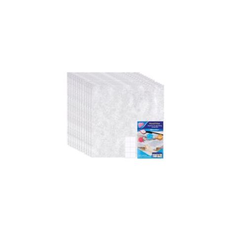 Filtre de Hotte Découpable Anti-Graisse, 12 Filtres Plats pour Hotte Aspirante, pour Hotte Aspirante, Universel, 45 43cm (1/5)